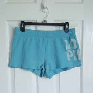 Victoria's Secret Pink Light Blue Lounge Shorts S